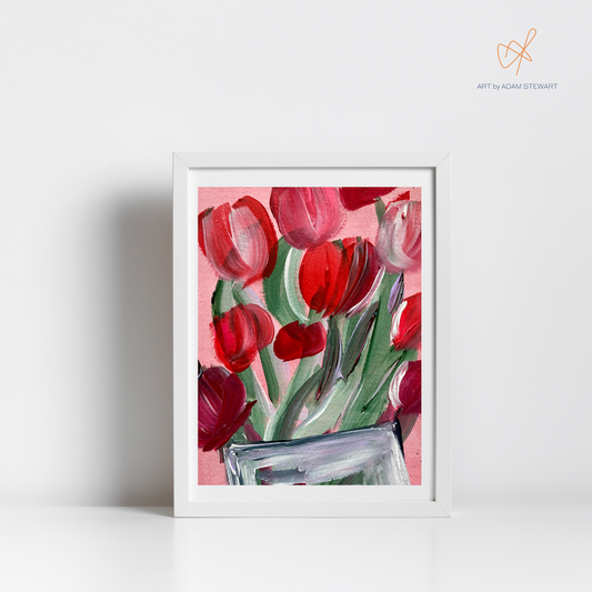 Tulips in Vase